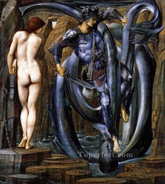  Serie Arte - La serie Perseo La perdición cumplida 188485 Prerrafaelita Sir Edward Burne Jones